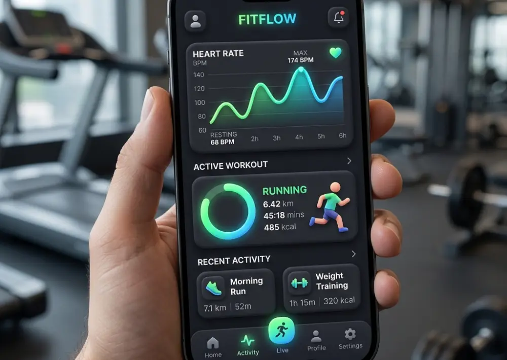 FitFlow Cross-Platform Mobile Fitness Application