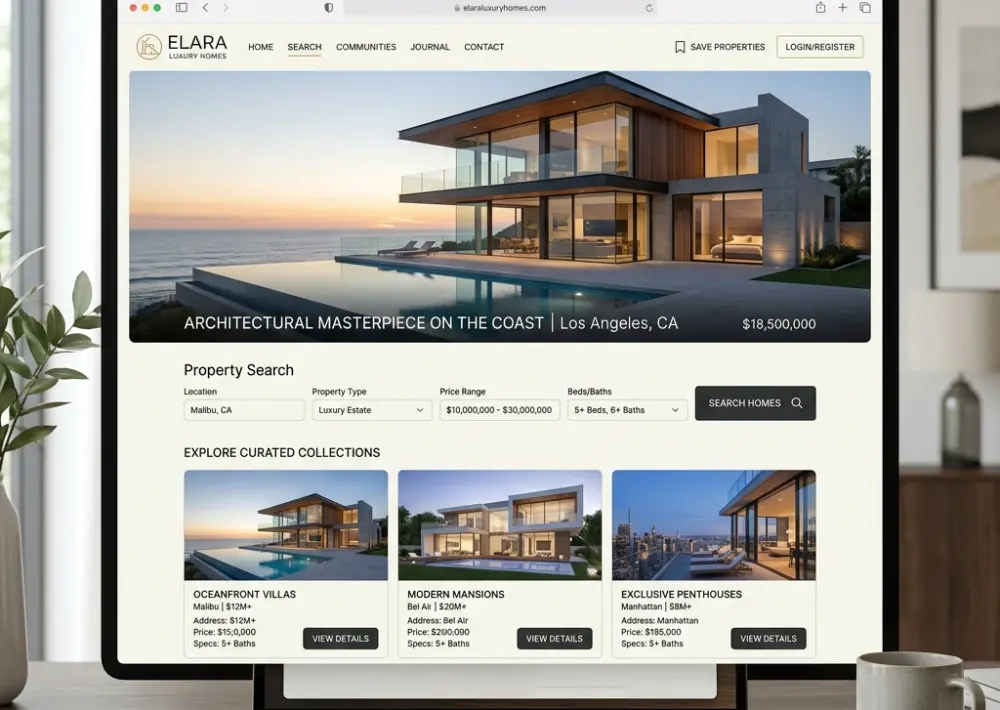 Vertex Real Estate Dynamic Web Platform